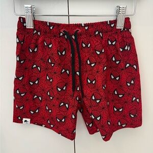 George Hats Spiderman Hybrid Swim Shorts 5-6y